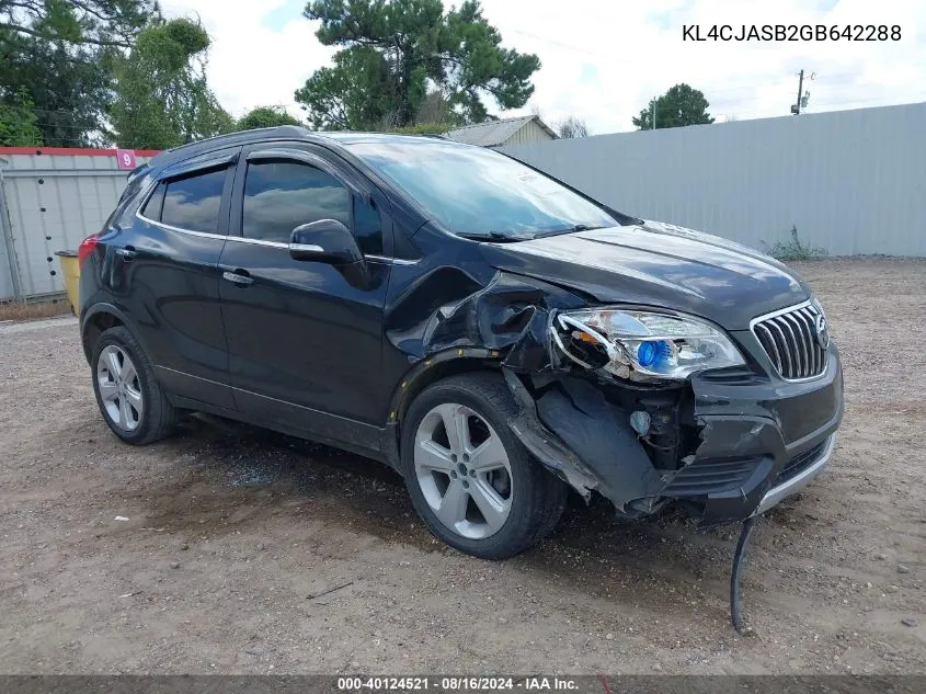 KL4CJASB2GB642288 2016 Buick Encore