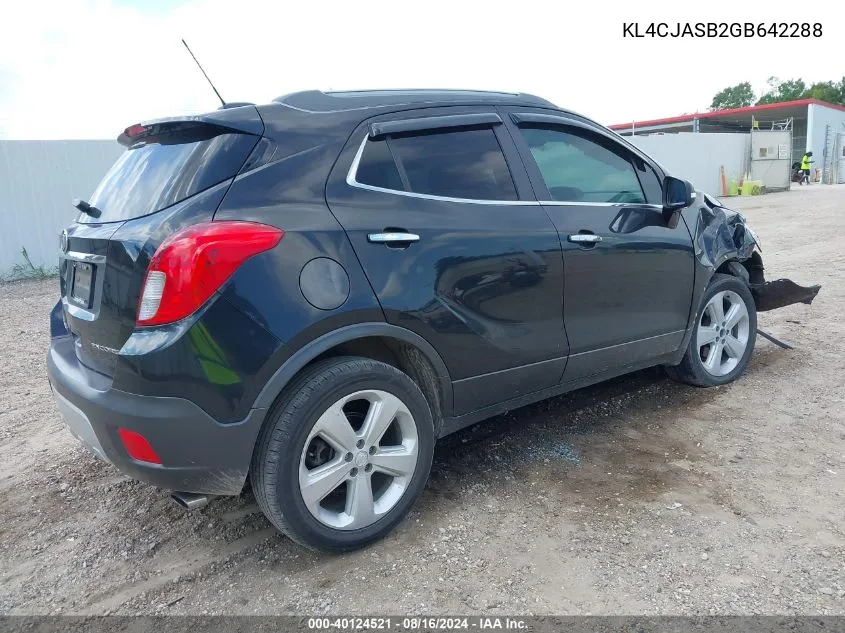 KL4CJASB2GB642288 2016 Buick Encore