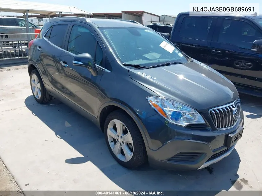 KL4CJASB0GB689691 2016 Buick Encore