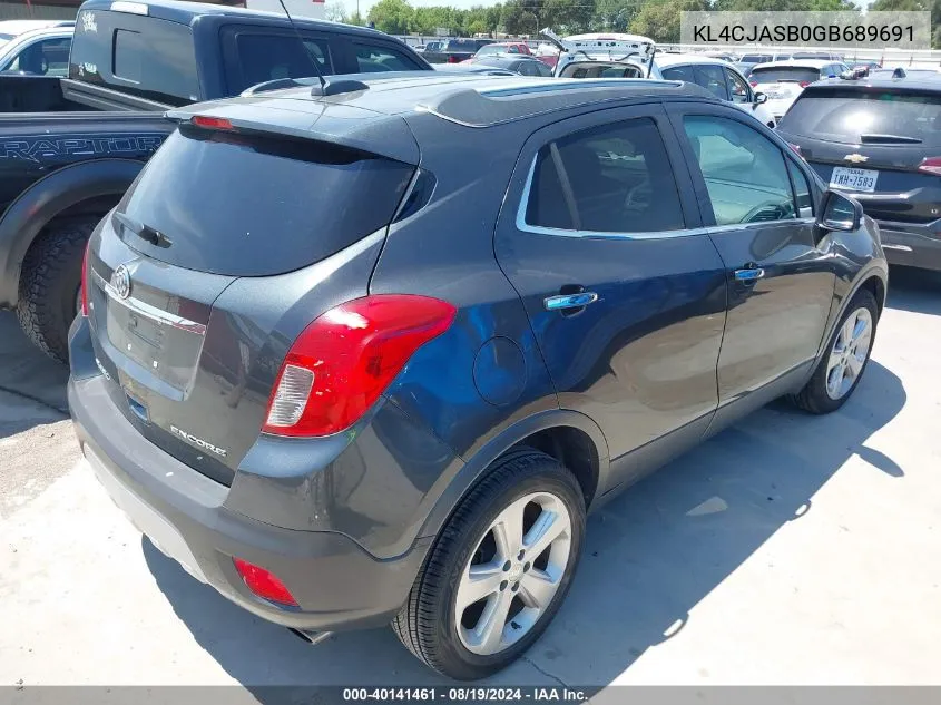 KL4CJASB0GB689691 2016 Buick Encore