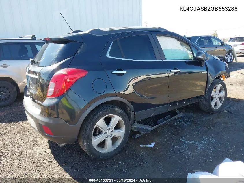 KL4CJASB2GB653288 2016 Buick Encore