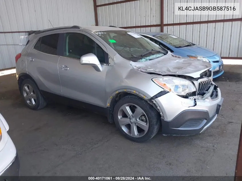 2016 Buick Encore VIN: KL4CJASB9GB587516 Lot: 40171061