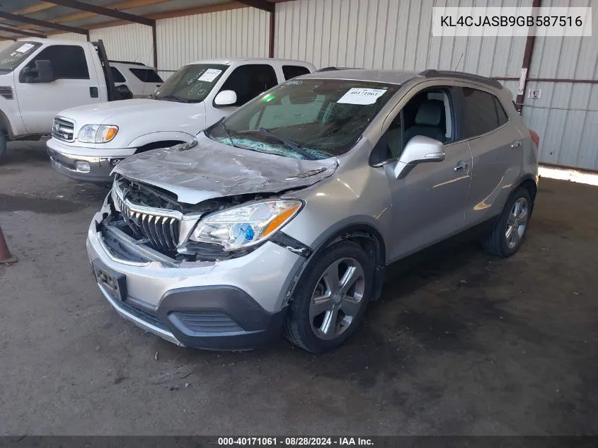 KL4CJASB9GB587516 2016 Buick Encore