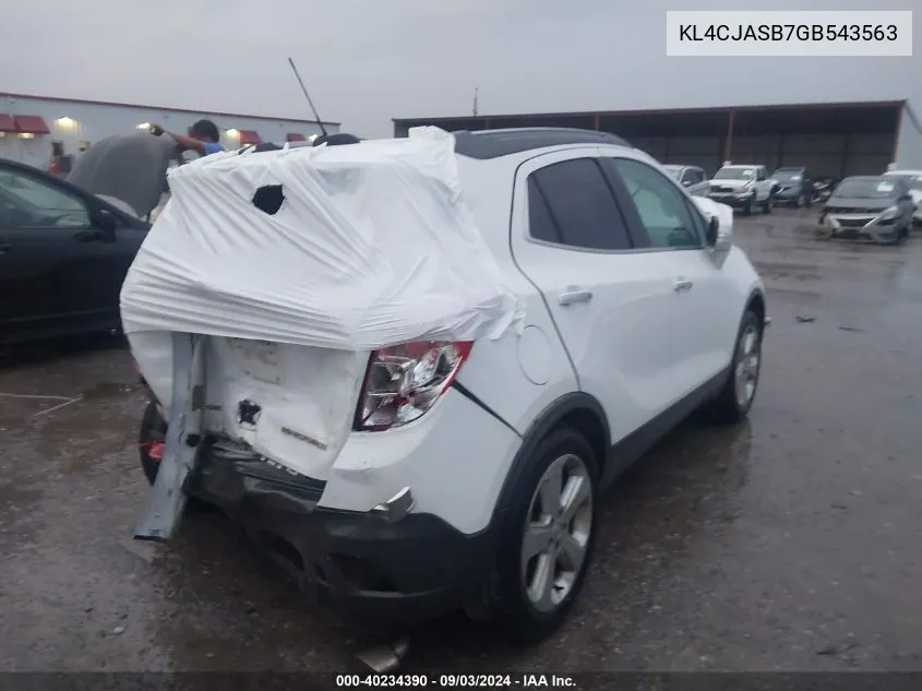 KL4CJASB7GB543563 2016 Buick Encore