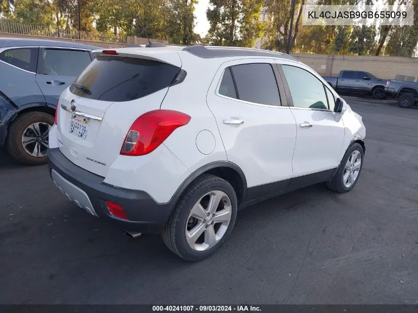 KL4CJASB9GB655099 2016 Buick Encore