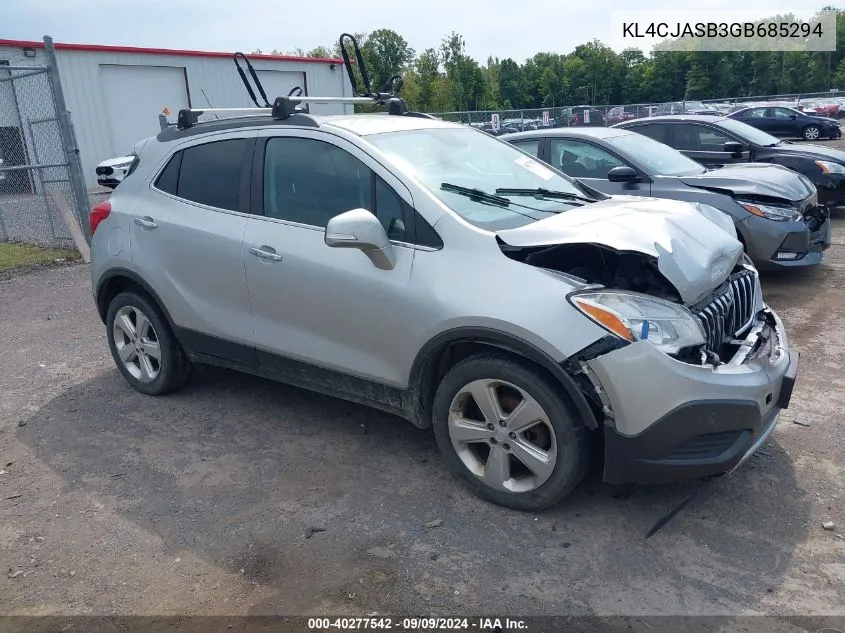 2016 Buick Encore VIN: KL4CJASB3GB685294 Lot: 40277542