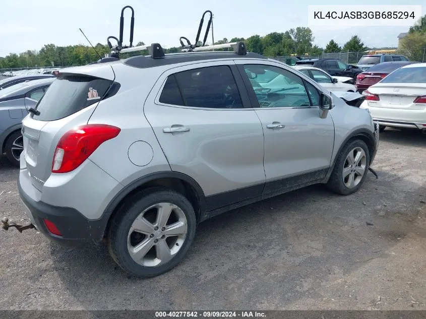 2016 Buick Encore VIN: KL4CJASB3GB685294 Lot: 40277542