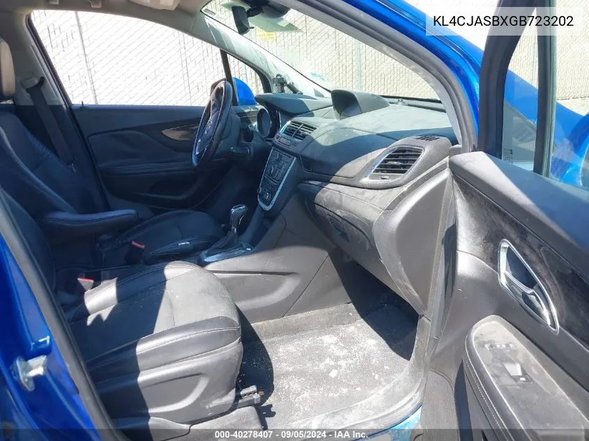 KL4CJASBXGB723202 2016 Buick Encore