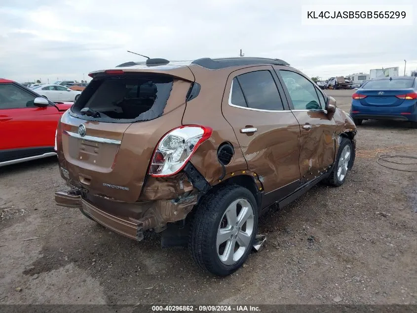 KL4CJASB5GB565299 2016 Buick Encore