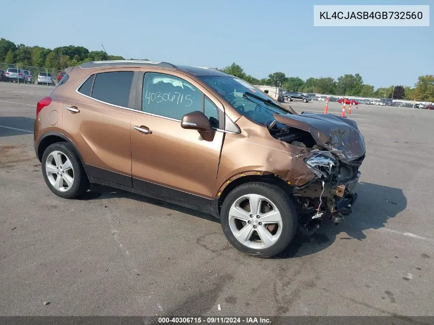 KL4CJASB4GB732560 2016 Buick Encore