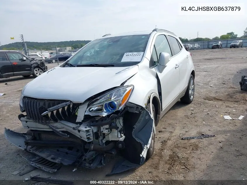 KL4CJHSBXGB637879 2016 Buick Encore Premium