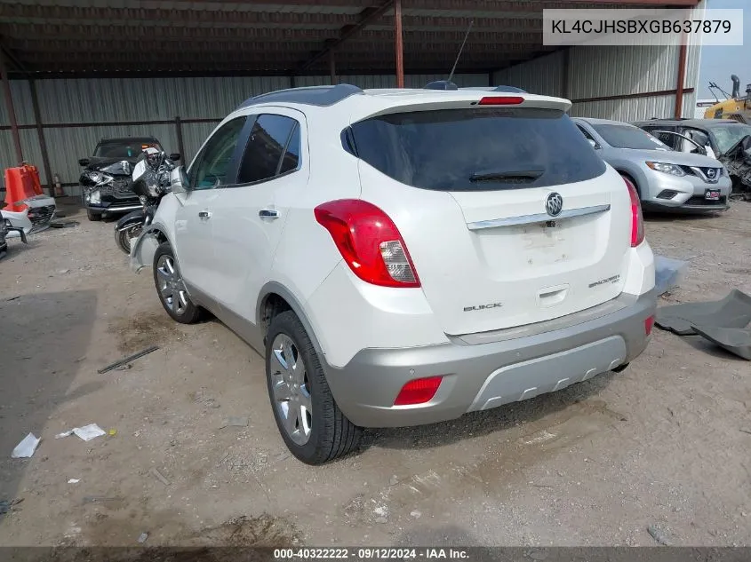 KL4CJHSBXGB637879 2016 Buick Encore Premium