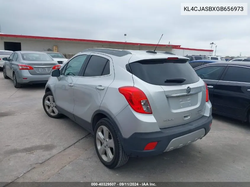 KL4CJASBXGB656973 2016 Buick Encore