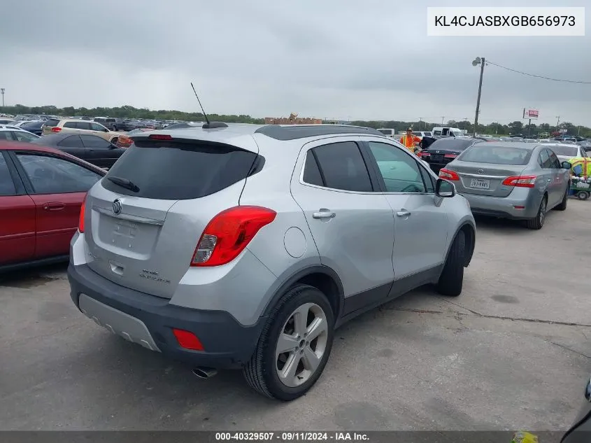 KL4CJASBXGB656973 2016 Buick Encore