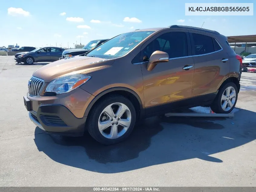 KL4CJASB8GB565605 2016 Buick Encore