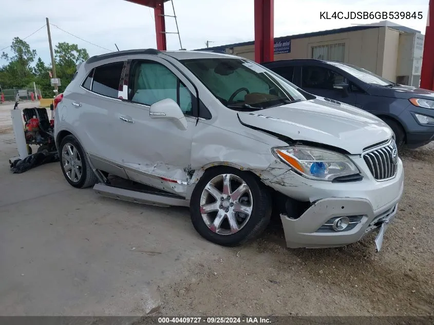 KL4CJDSB6GB539845 2016 Buick Encore Premium