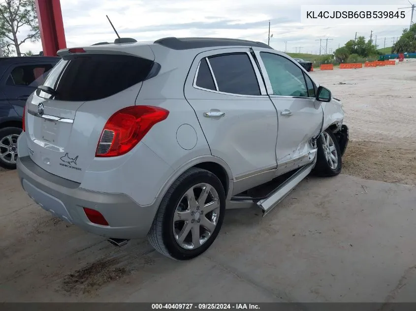 KL4CJDSB6GB539845 2016 Buick Encore Premium