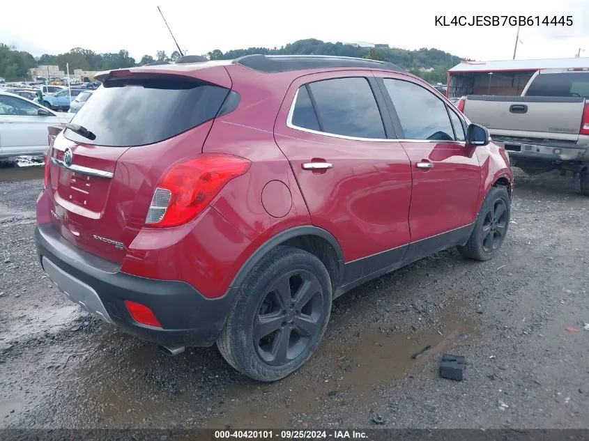 KL4CJESB7GB614445 2016 Buick Encore