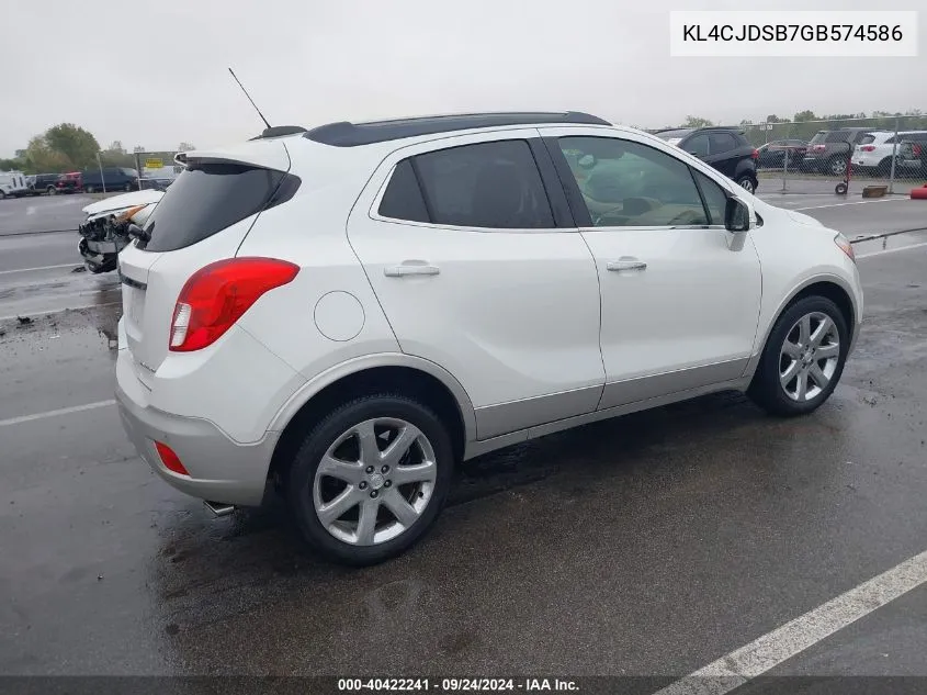 KL4CJDSB7GB574586 2016 Buick Encore Premium