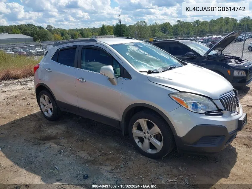 KL4CJASB1GB614742 2016 Buick Encore