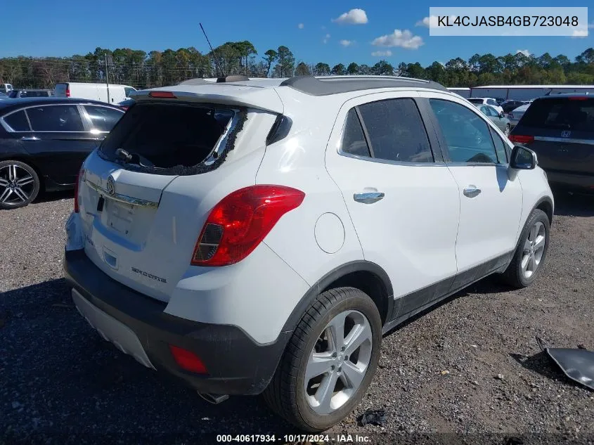 2016 Buick Encore VIN: KL4CJASB4GB723048 Lot: 40617934