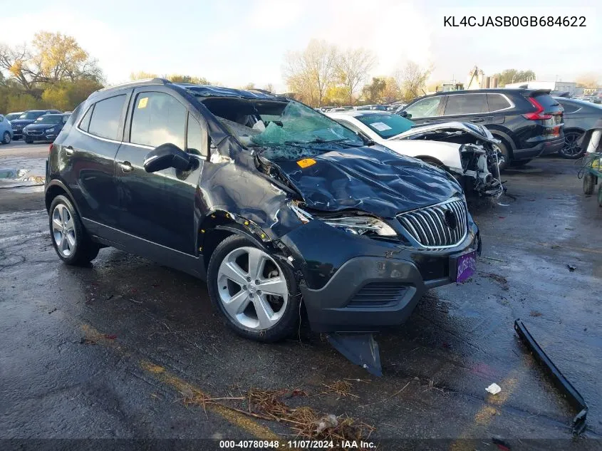 KL4CJASB0GB684622 2016 Buick Encore