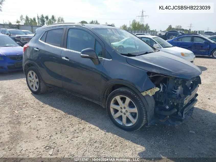 KL4CJCSB5HB223039 2017 Buick Encore