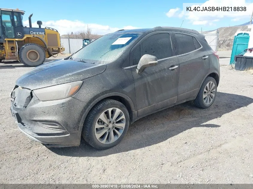 KL4CJASB4HB218838 2017 Buick Encore