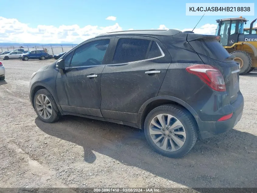 KL4CJASB4HB218838 2017 Buick Encore