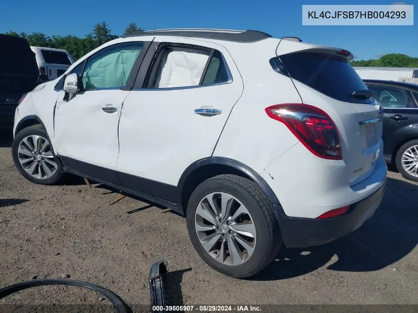 KL4CJFSB7HB004293 2017 Buick Encore Preferred Ii