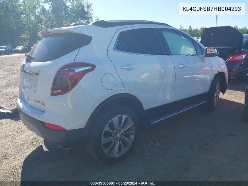 KL4CJFSB7HB004293 2017 Buick Encore Preferred Ii