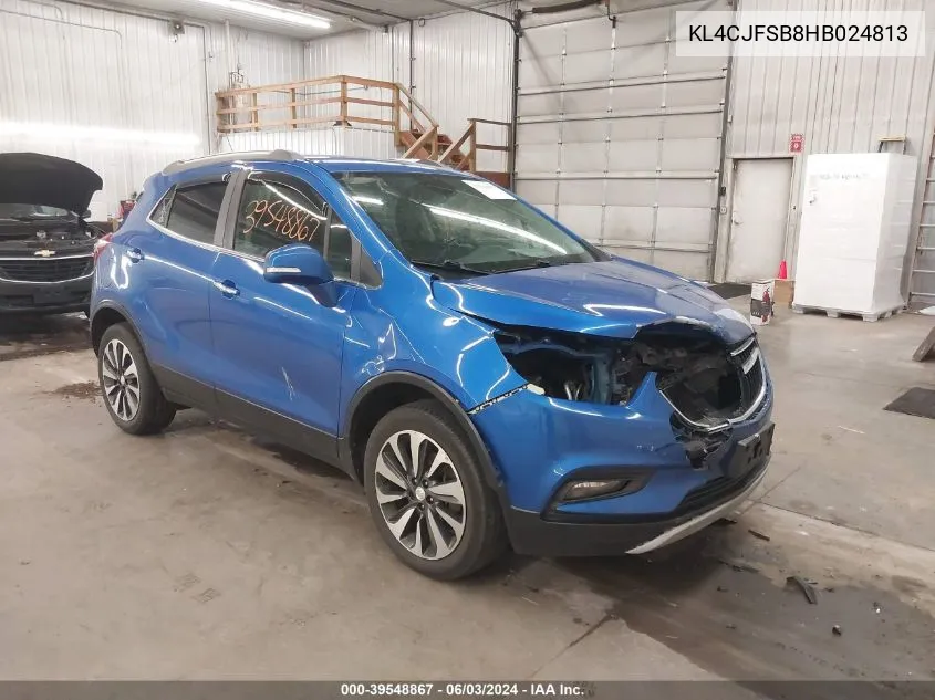 2017 Buick Encore Preferred Ii VIN: KL4CJFSB8HB024813 Lot: 39548867