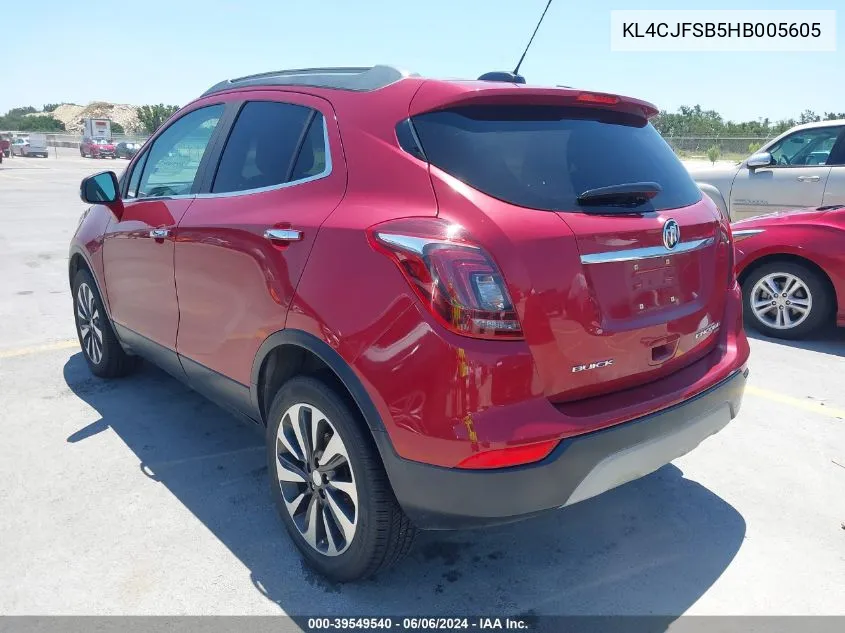 KL4CJFSB5HB005605 2017 Buick Encore Preferred Ii