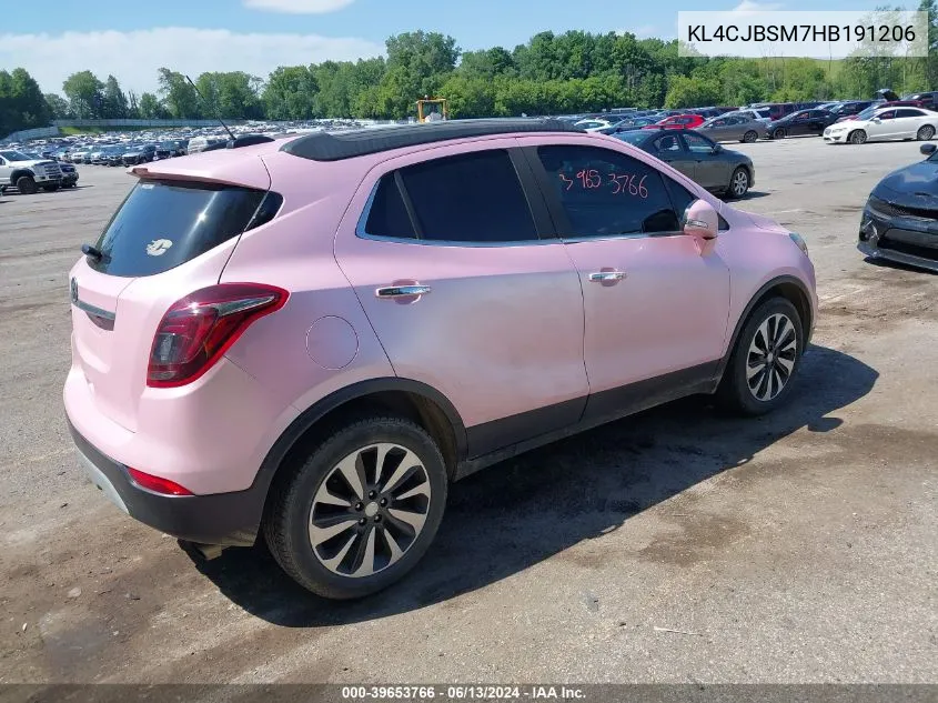 KL4CJBSM7HB191206 2017 Buick Encore Preferred Ii