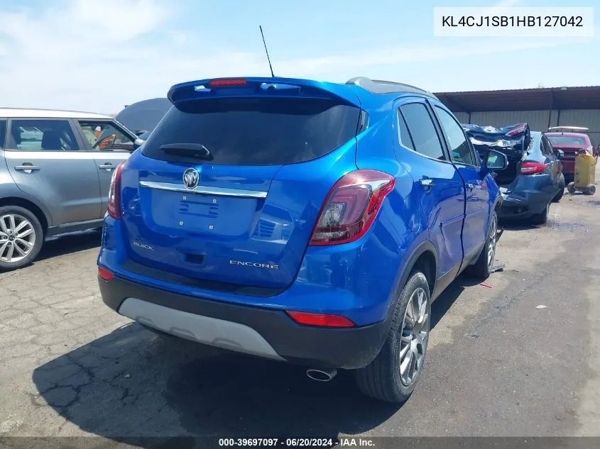 KL4CJ1SB1HB127042 2017 Buick Encore Sport Touring