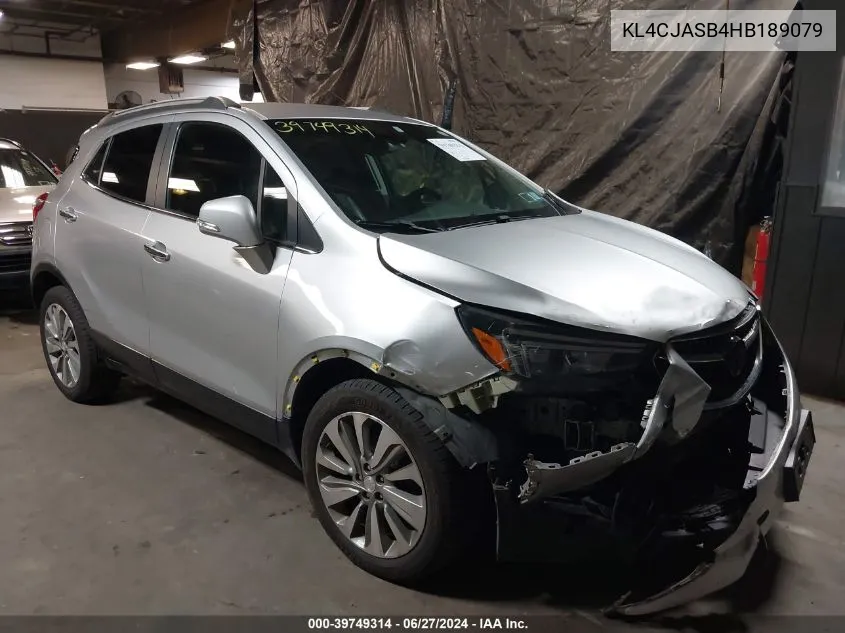 KL4CJASB4HB189079 2017 Buick Encore Preferred