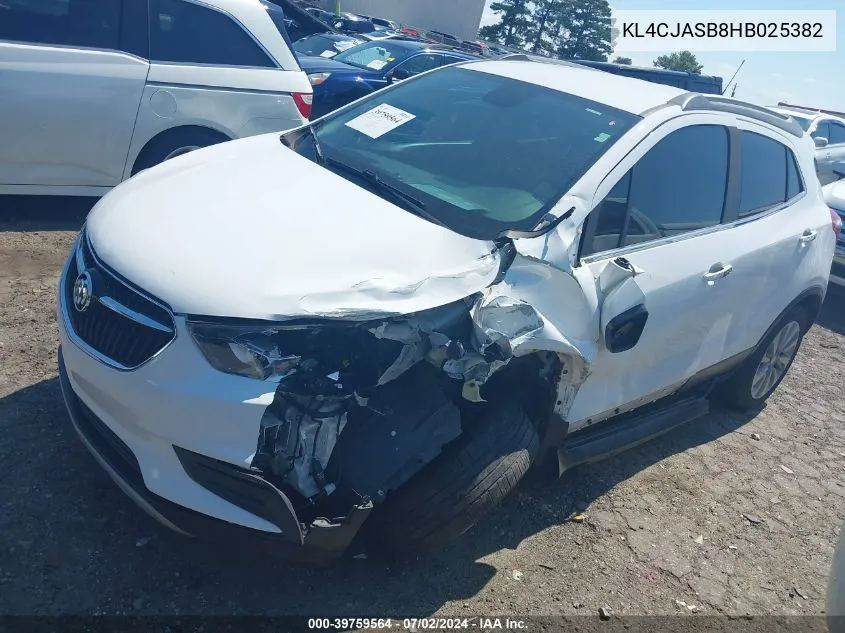 KL4CJASB8HB025382 2017 Buick Encore Preferred