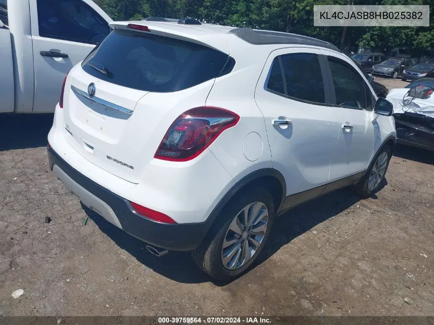 KL4CJASB8HB025382 2017 Buick Encore Preferred