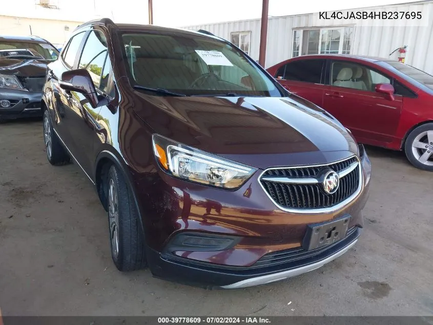 KL4CJASB4HB237695 2017 Buick Encore Preferred