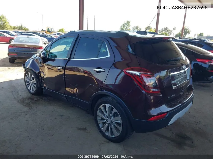 KL4CJASB4HB237695 2017 Buick Encore Preferred