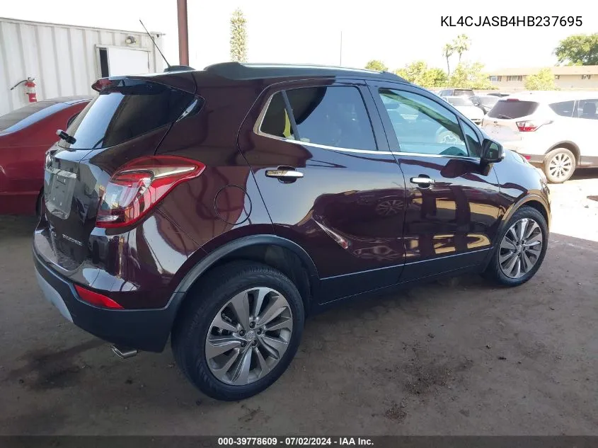 KL4CJASB4HB237695 2017 Buick Encore Preferred