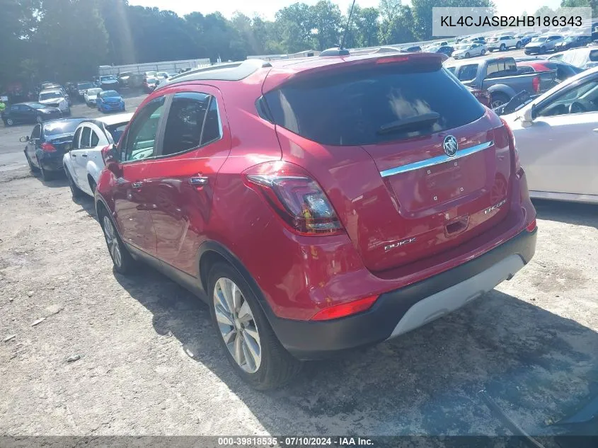 KL4CJASB2HB186343 2017 Buick Encore Preferred