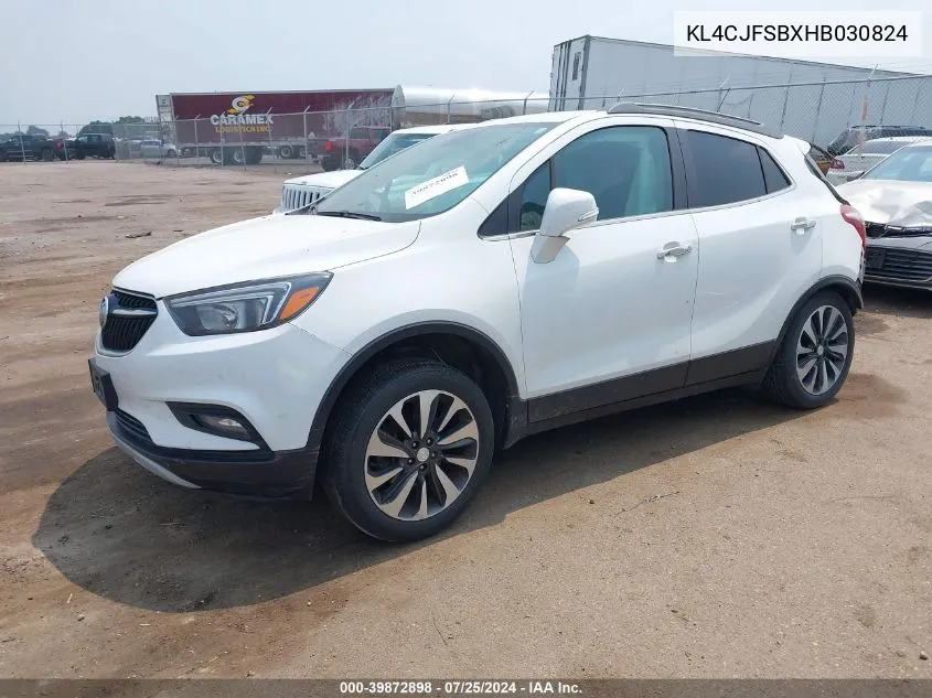 KL4CJFSBXHB030824 2017 Buick Encore Preferred Ii