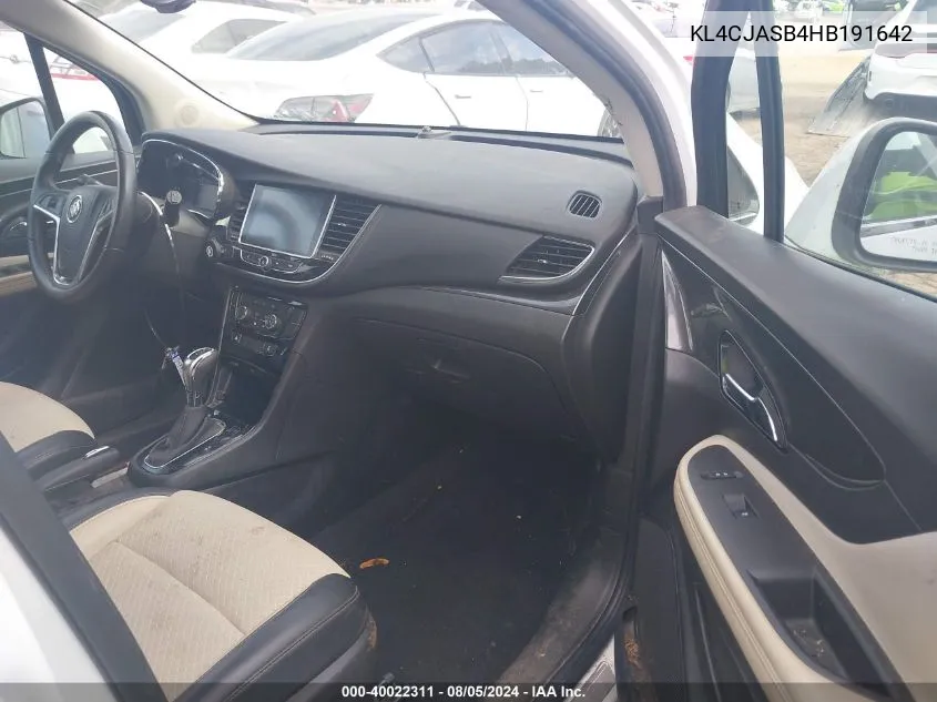 KL4CJASB4HB191642 2017 Buick Encore Preferred