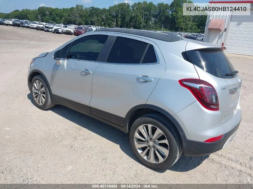 KL4CJASB0HB124410 2017 Buick Encore Preferred