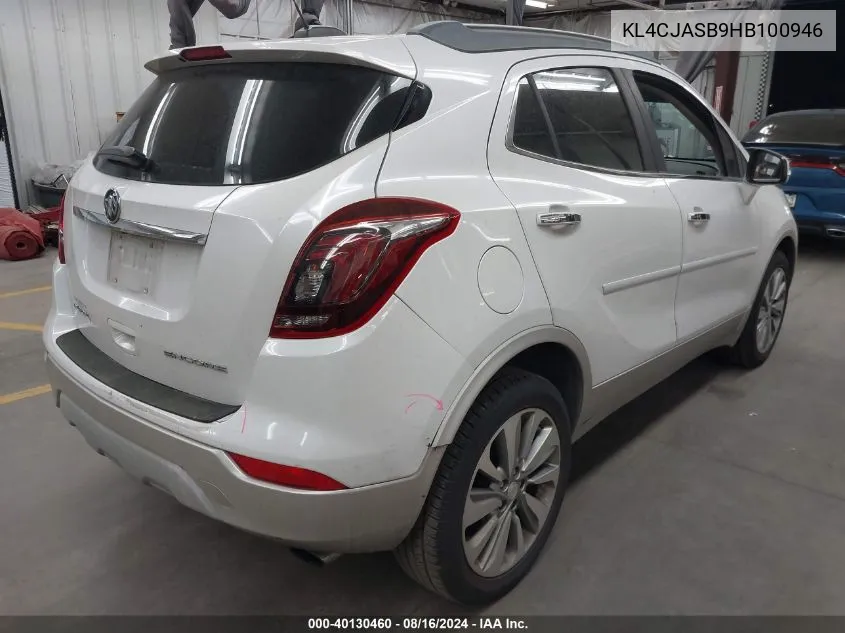 KL4CJASB9HB100946 2017 Buick Encore Preferred