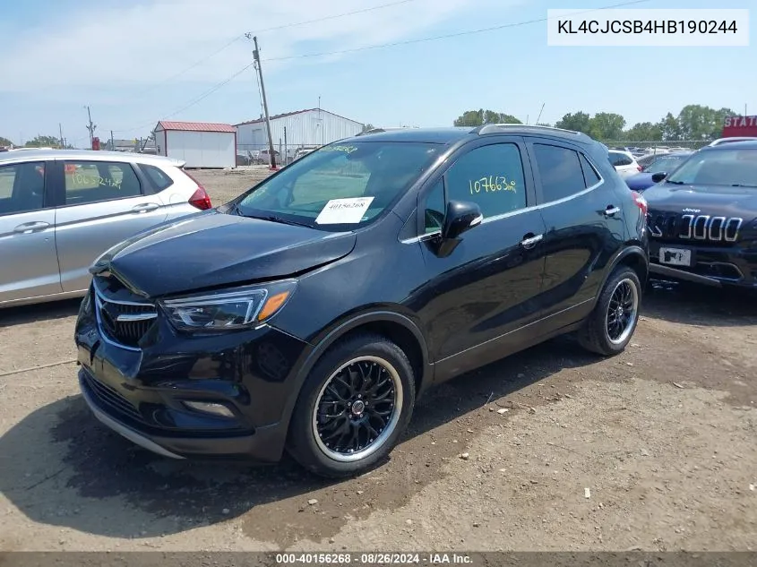 KL4CJCSB4HB190244 2017 Buick Encore Essence