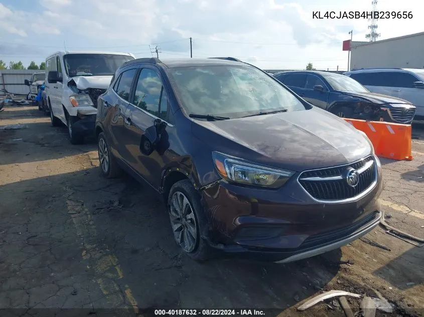 2017 Buick Encore Preferred VIN: KL4CJASB4HB239656 Lot: 40187632