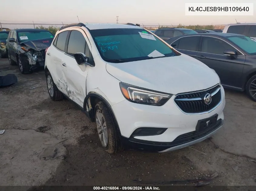 KL4CJESB9HB109640 2017 Buick Encore Preferred