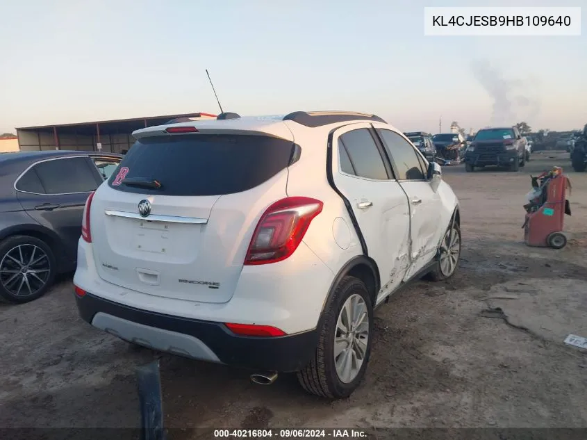 KL4CJESB9HB109640 2017 Buick Encore Preferred